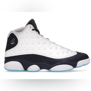 Jordan Brand added Charlotte Hornets flair to Air Jordan 13 Obsidian.